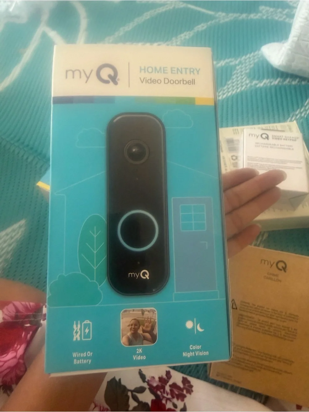 Smart Video Doorbell - Black